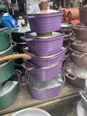 5 Sets of Nonstick Pot and Frypan