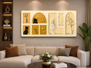 Luxury Crystal Wall Acrylic Painting/Stoned Art Frame