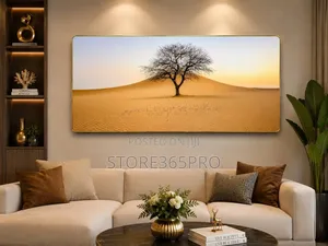 Tree Wall Acrylic Painting/Stoned Art Frame