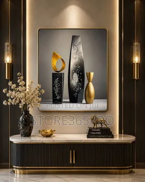 Wall Acrylic Painting/Stoned Art Frame