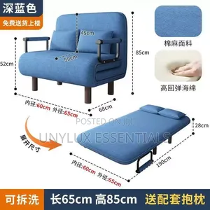 3in1 Sofa Bed N Chair Note: 2 Pillows
