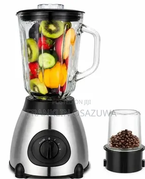 Zyre 2-in-1 Electric Blender Coffee Grinder | 1.5L Glass Jar