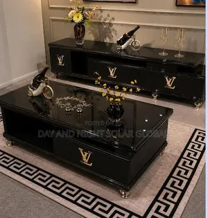 Luxurious Home TV Stand and Center Table