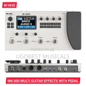​m-Vave MK-300 Guitar Multi-Effects Processor With Amp Modeler Pedal