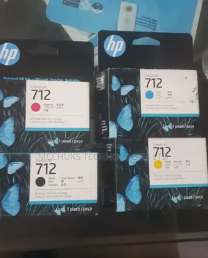 Original HP 712 DesignJet Inkjet Cartridges