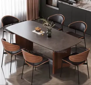 Luxurious Home Dining Table With Sitters Chairs