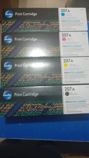 HP 207A Compatible Print Cartridge Colors and Black