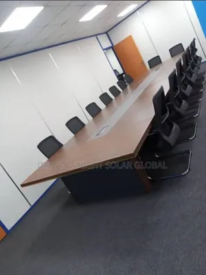 Conference Table With 15 Office Chairs