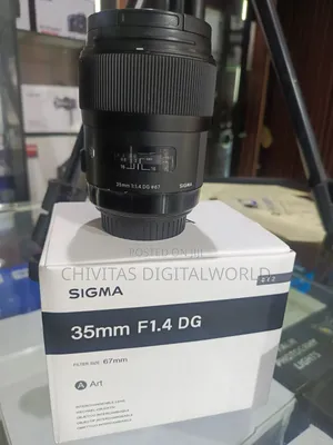 Sigma 35mm F1.4 DG Lens for Canon