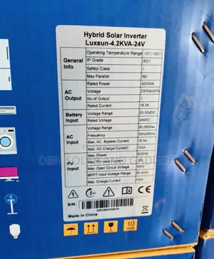 4.2kva 24v Lvtopsun Solar Inverter Hybrid Very Good Quality