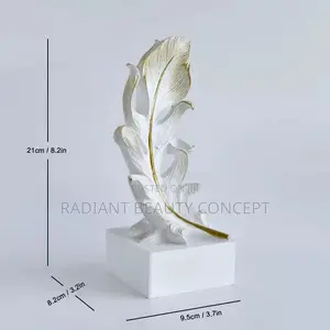 Feather Decor Resin