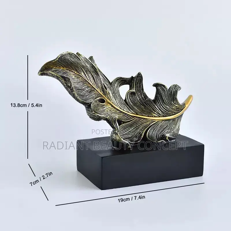 Feather Decor Resin