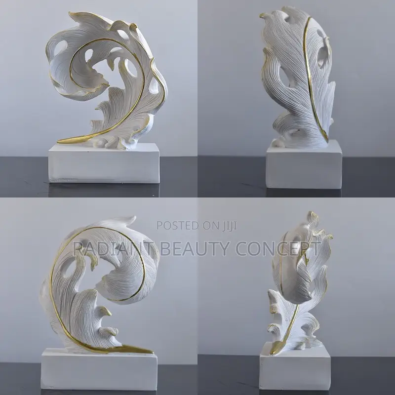 Feather Decor Resin