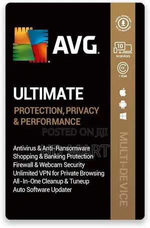 AVG Ultimate 10 Devices 1 Year