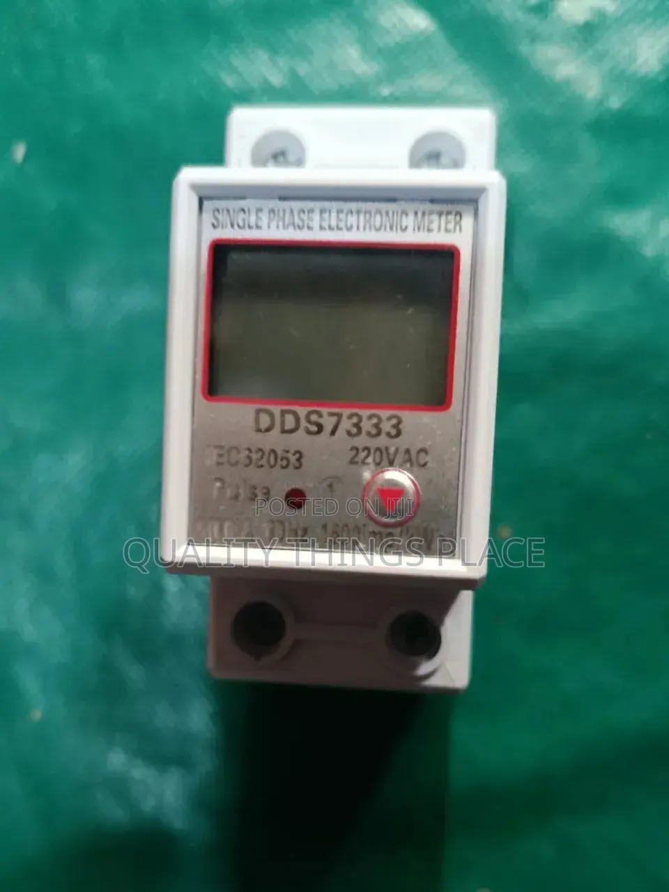 Meter Reader With Reset Button