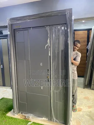 Main Entrance Security German Decorative Doors Available