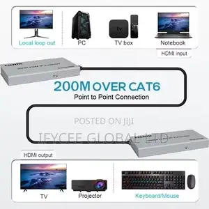 KVM Ip Extender 200m