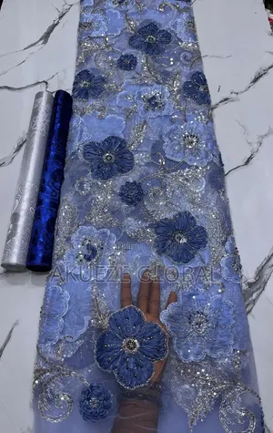 Super Luxury 3D Metallic With Rhinestones Embellishment