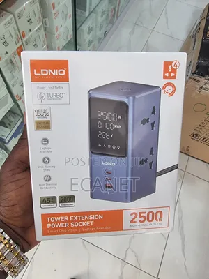 LDNIO Tower Extension Power Socket 2500w