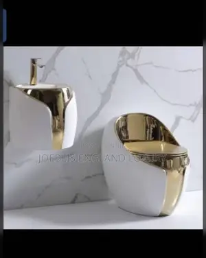 White and Gold Executives Wc