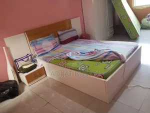 4/6 Bed Frame With Mouka Mattress Clean Like New