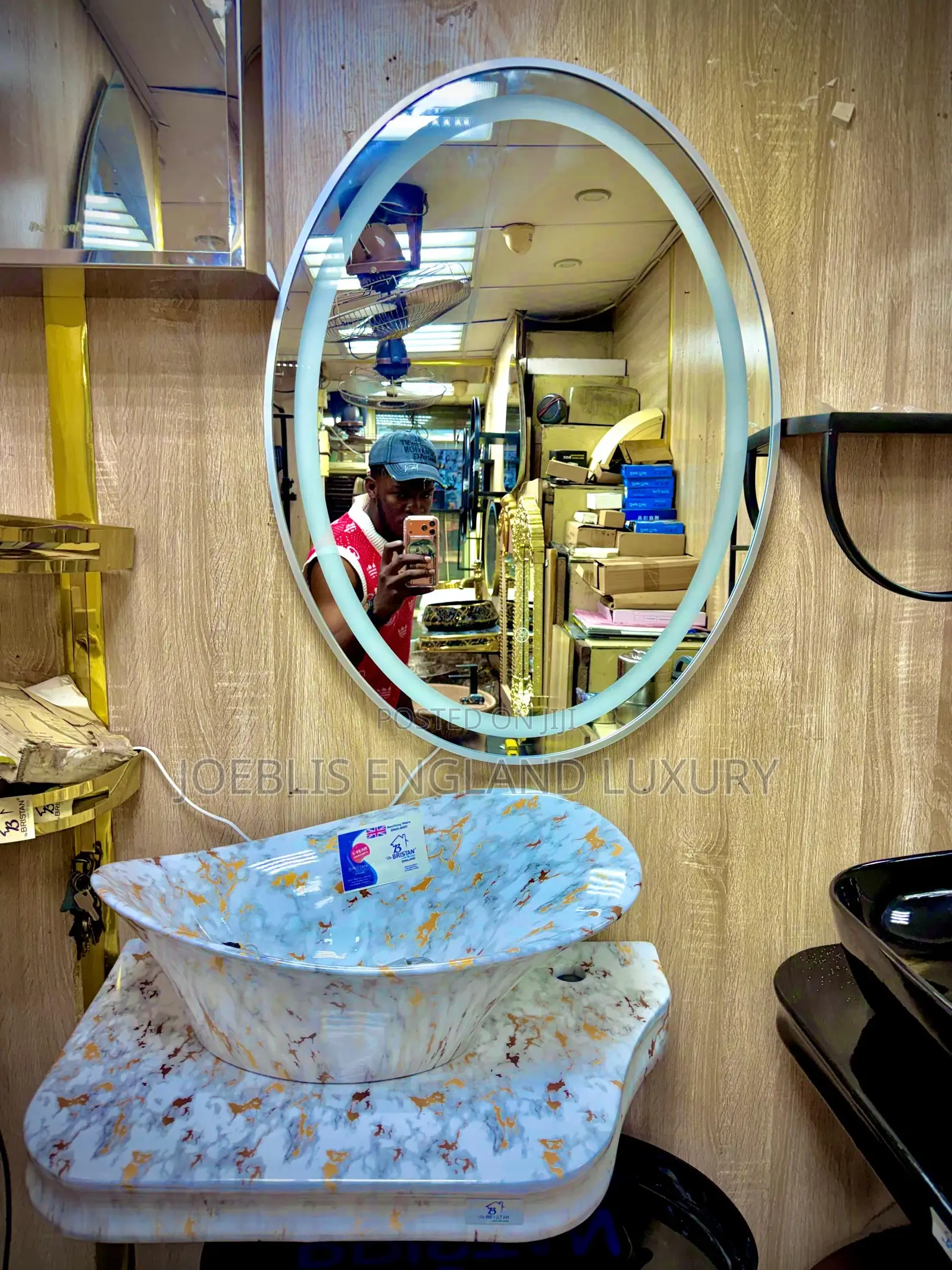 Basin Set Marble Design