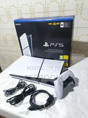 PS5 DIGITAL EDITION + GAMEPAD + GAMES Includes 007,Yotei and More