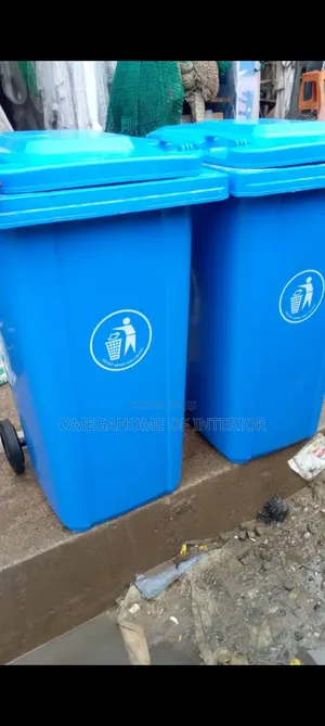240 Liter Waste Bin With Tyres