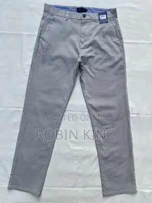 Next Gray Chinos Trousers Size W32 L41