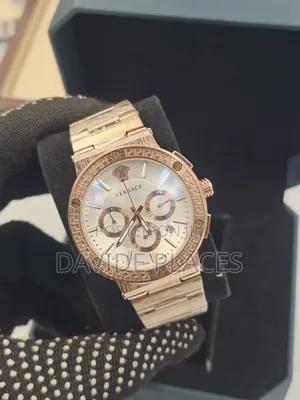 Versace Greca Sport Chronograph Stainless Steel Unisex Wristwatch