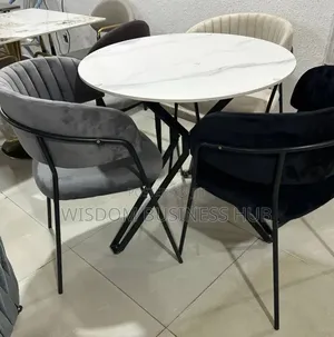 Modern Velvet Dining Set