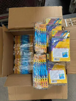 (144pcs) 12 Colors Quality Wax Crayon / Kids Coloring Pencils