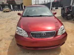Toyota Corolla 2008 Red