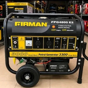 FPG4800E2 4.5kVA Petrol Generator – Electric Start AVR