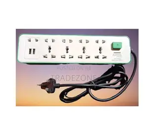 9-Way Extension Socket With USB PE-8815