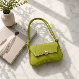 Elegant Lime Green Ladies Handbag