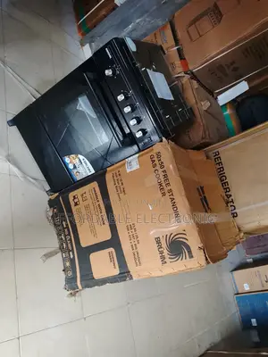 Bruhm 3 Gas + 1 Electric Burner Cooker With Oven