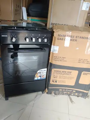 Bruhm 50x50 Standing Cooker -3 Gas +1 Electric