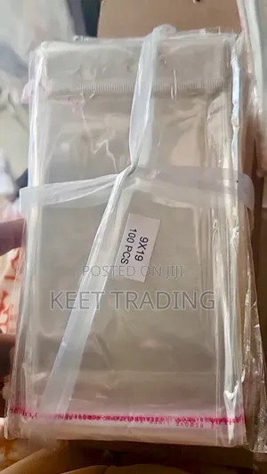9 × 19 Cm White Head Glass Nylon – Header Card Packaging Bags Lagos