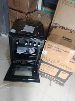 Bruhm Bgc5531sb Home Kitchen Gas Cooker