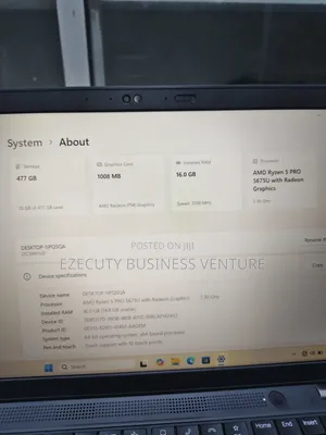 Laptop Lenovo ThinkPad L14 16GB AMD Ryzen 5 SSD 512GB