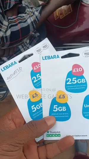 Uk Sim (+44) (Lebara ) Uk Number With Activation.