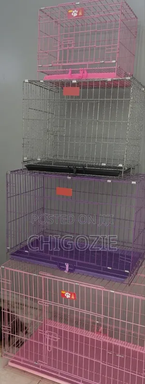 Collapsible Cages for Dogs Rabbits Pets in Sizes 1, 2, 3 and 4