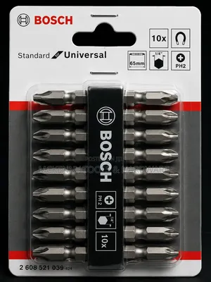 Bosch Standard for Universal Extra Hard Double-Ended Screwdriver Bits