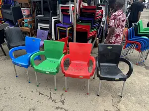 Plastic Chair With Armrest