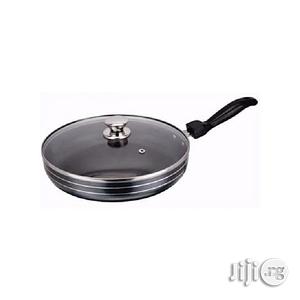 Non Stick Frying Pan With Glass Lid - 30cm
