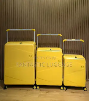 Premium Polypropylene Luggage Set – 3 Pieces | Lightweight Durable