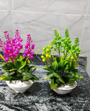 Beautiful Used Artificial Flower Pots – Home Office Decoration