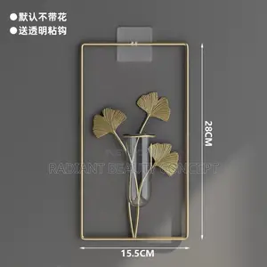 Wall Hanging Vase Ginkgo Leaf Vase
