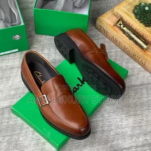 Clarks Genuine Leather Luxury Designer Men's Shoes